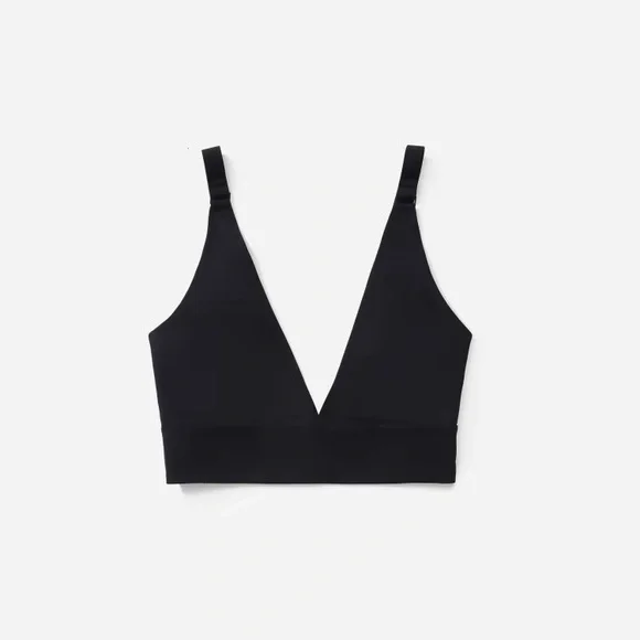 Everlane The Invisible ReNew Bra Black NWT - Picture 1 of 6